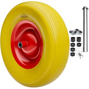Schubkarrenrad Gardebruk 4.80/4.00-8, pannensicher Vollgummi
