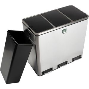 Produktbild für Mülleimer Casa-Pura Felix, silber