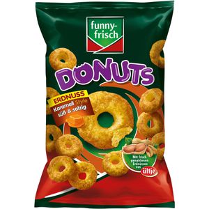 Produktbild für Erdnussflips funny-frisch Donuts Karamell