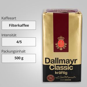 Produktbild für Kaffee Dallmayr Classic kräftig