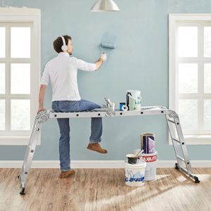 Produktbild für Gelenkleiter Songmics GLT36M, Länge 3,26m