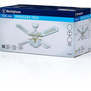 Produktbild für Deckenventilator Westinghouse Princess Trio, 78324, Ø 105cm