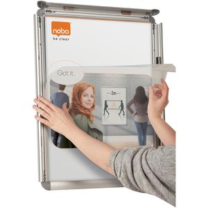 Produktbild für Klapprahmen Nobo 1902213, 32 mm Profil, DIN A3