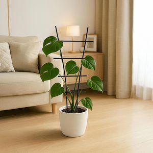 Produktbild für Rankgitter Relaxdays 10050704, schwarz, zum Stecken