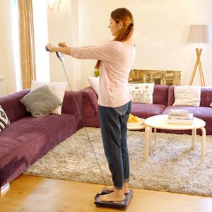 Produktbild für Personenwaage OMRON BF511, HBF-511B-E, blau