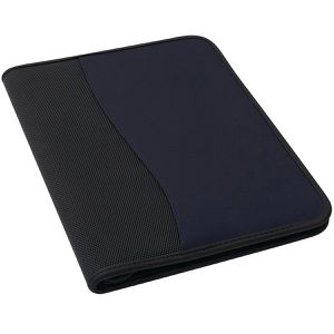 Produktbild für Schreibmappe Böttcher-AG Avanti Zip, schwarz, Polyester