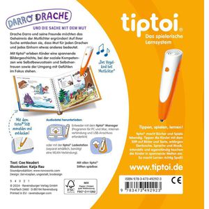 Produktbild für Spielbuch tiptoi 49292, Darro Drache und die Sache
