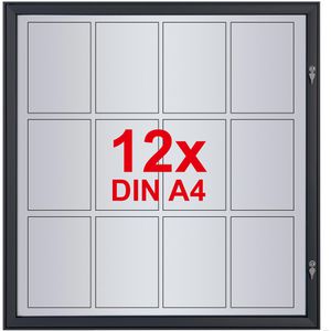 Produktbild für Schaukasten Showdown-Displays anthrazit, außen