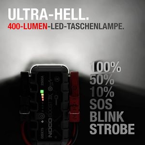 Produktbild für Starthilfe-Powerbank NOCO Boost X GBX75, 12V