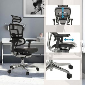 Produktbild für Bürostuhl hJh-OFFICE ERGOHUMAN GEN2, 652306