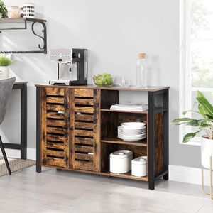 Produktbild für Sideboard Vasagle LSC083B01V1, aus Holz, vintage braun