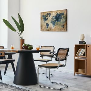 Produktbild für Wandbild Artgeist Weltkarte Retro