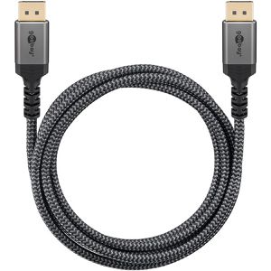 Produktbild für Displayport-Kabel Goobay 75679, 8K UHD, 54 Gbit/s, DP 2.1