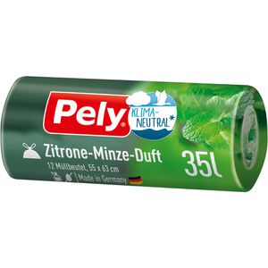 Müllbeutel Pely KLIMA-NEUTRAL, 35 Liter
