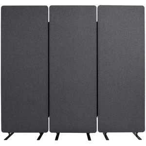 Stellwand Luxor Reclaim RCLM-RD3P-SG, 3-teilig