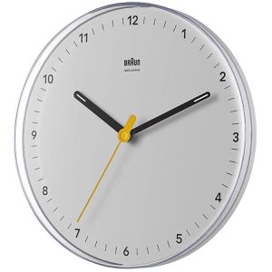 Produktbild für Wanduhr Braun BC26W-DCF, Kunststoff, analog, Funkuhr