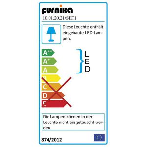 Produktbild für Glasvitrine VCM Udina, hängend