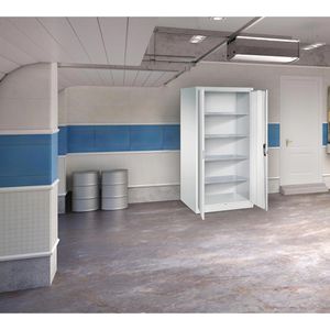 Produktbild für Werkzeugschrank CP-Möbel 8924-00, aus Metall, lichtgrau