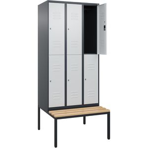 Produktbild für Spind CP-Möbel Classic PLUS, lichtgrau