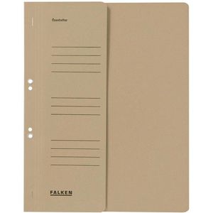 Ösenhefter Falken 80000508, A4, grau