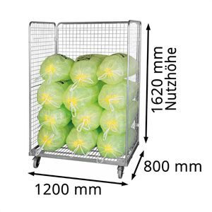 Produktbild für Rollbehälter HMH Nutzhöhe 1620mm