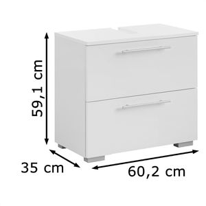 Produktbild für Waschbeckenunterschrank Schildmeyer Carlos 148593, stehend