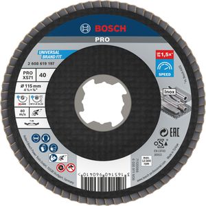 Fächerschleifscheibe Bosch PRO X571