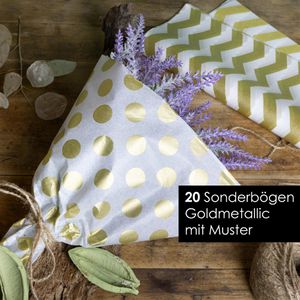 Produktbild für Seidenpapier OfficeTree A4, 26 Farben