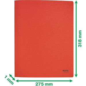 Produktbild für Schnellhefter Leitz 3904-00-25 recycle, A4, rot