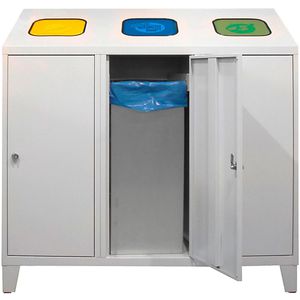 Produktbild für Mülleimer ADB 45446, lichtgrau