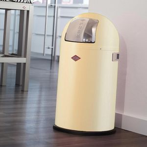 Produktbild für Mülleimer Wesco Pushboy Junior, mandel