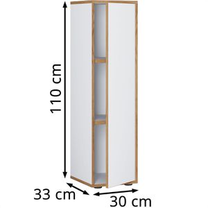 Produktbild für Aktenschrank VCM Salia 3-Fach 920724, aus Holz