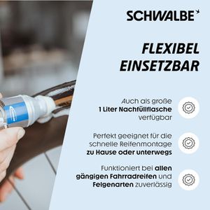 Produktbild für Reifenmontagepaste Schwalbe Easy Fit, transparent