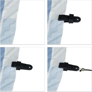 Produktbild für Planenspanner Relaxdays Set, 24 Stück