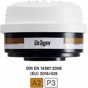 Produktbild für Atemschutzfilter Dräger Bajonett Kombifilter