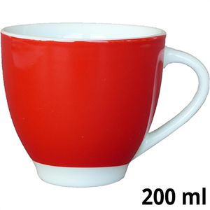 Produktbild für Kaffeetassen Van-Well Vario rot, 200ml