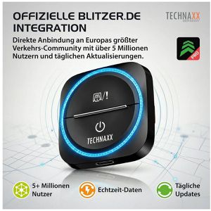 Produktbild für Blitzerwarner Technaxx Secure Drive Mini TX-387 mit USB &amp; Akku