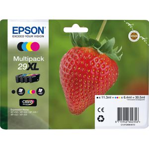 Produktbild für Tinte Epson 29XL C13T299640 Erdbeere, Multipack