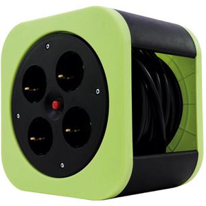 Produktbild für Kabeltrommel REV-Ritter Kabelbox S grün, 10m