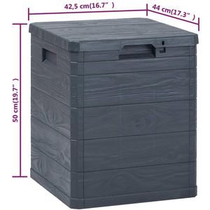Produktbild für Gartenbox vidaXL 45684, aus Kunststoff