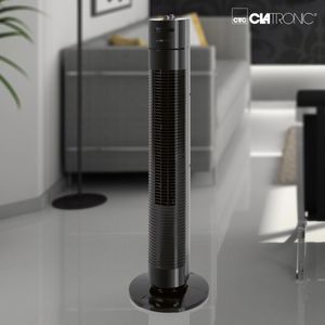Produktbild für Ventilator Clatronic TVL 3770, schwarz, 78cm