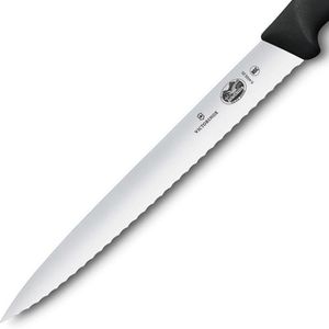 Produktbild für Schinkenmesser Victorinox Fibrox, Wellenschliff
