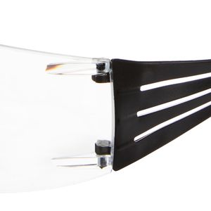 Produktbild für Schutzbrille 3M SecureFit Leseschutz, schwarz-grün,Bügelbrille