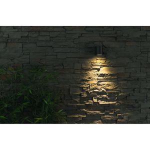 Produktbild für Wandleuchte Heitronic Abajo, aus Aluminium, für außen (IP44)