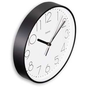 Produktbild für Wanduhr Hama Salina, Kunststoff, analog, Quarzuhr