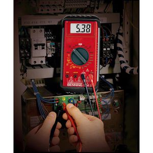 Produktbild für Multimeter Benning 044028, MM 2, digital, RMS