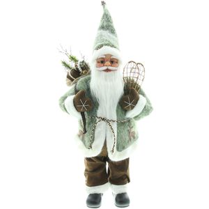 Produktbild für Weihnachtsfigur Frank-Flechtwaren 779812, Santa Schneeschuhe