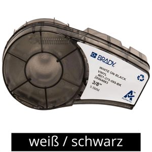 Produktbild für Schriftband Brady M21-375-595-BK-WT, 9,53mm