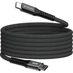 Produktbild für Ladekabel Verbatim Magnetkabel, schwarz, 1,2m