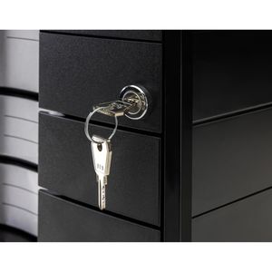 Produktbild für Schubladenbox Han 1018-13, Impuls, schwarz, A4